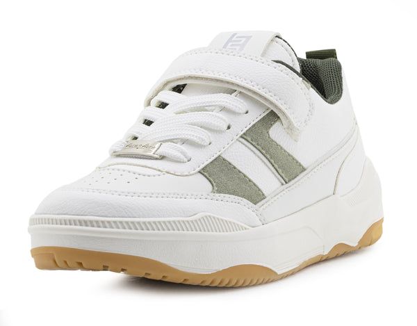 Tenis Básico con Velcro y Suela Color