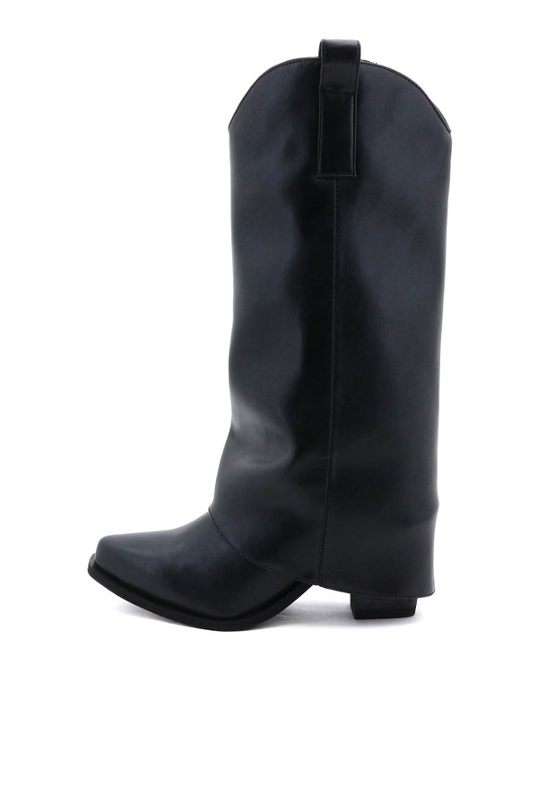 Botas Texanas Caña Alta  En PU