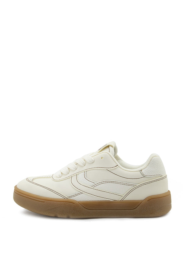 Tenis Dama Suela Plana En Goma