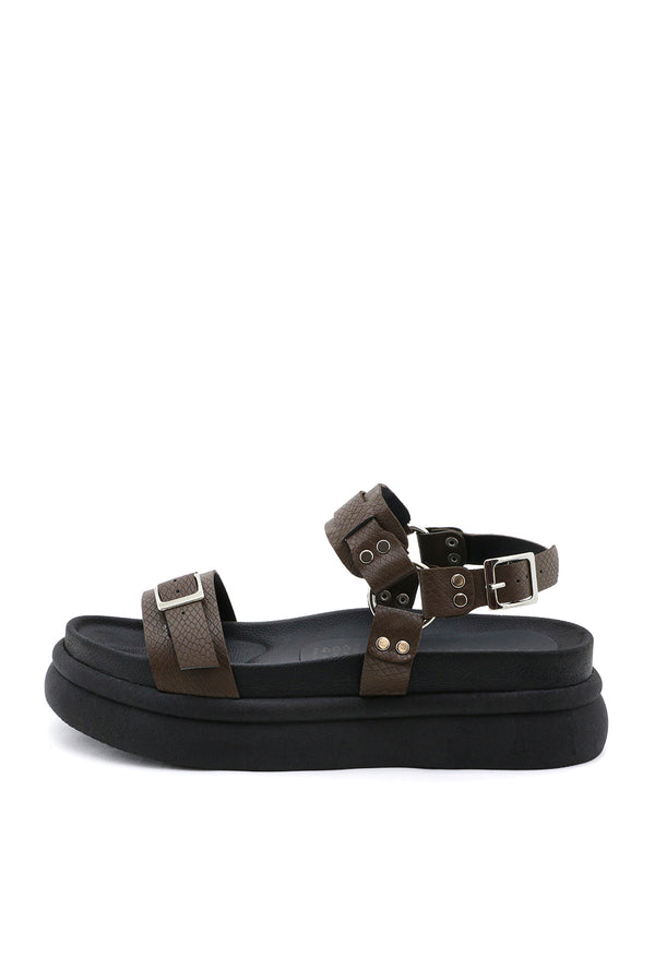 Sandalia Plana Suela Chunky