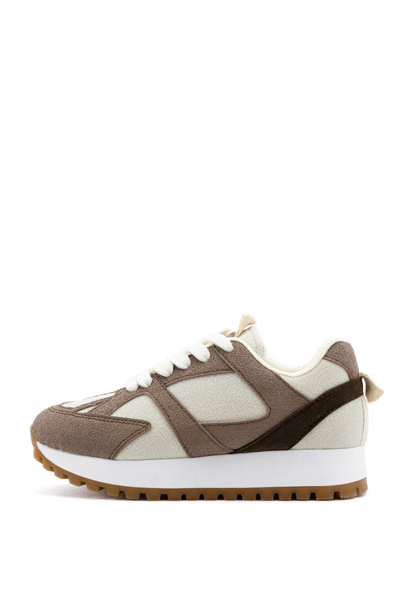 Tenis De Mujer En Carnaza Combinado