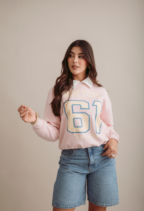 Buso Casual Con Estampado Frontal