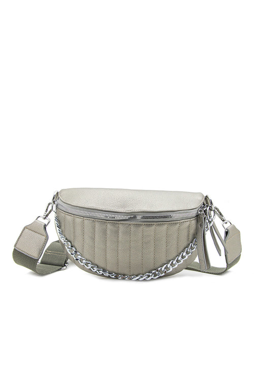 Bandolera y Canguro  Acolchado con Cadena