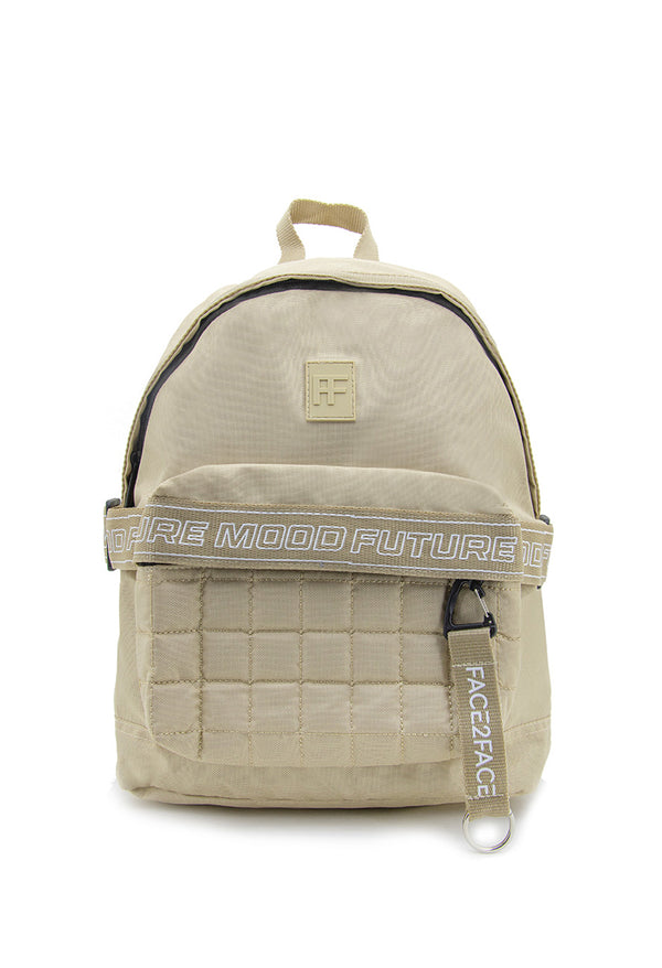 Morral de Mujer en Poliéster con Falla Estampada y Logo