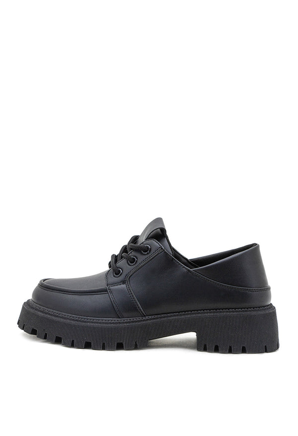 Zapato Chunky con Cordones para Mujer