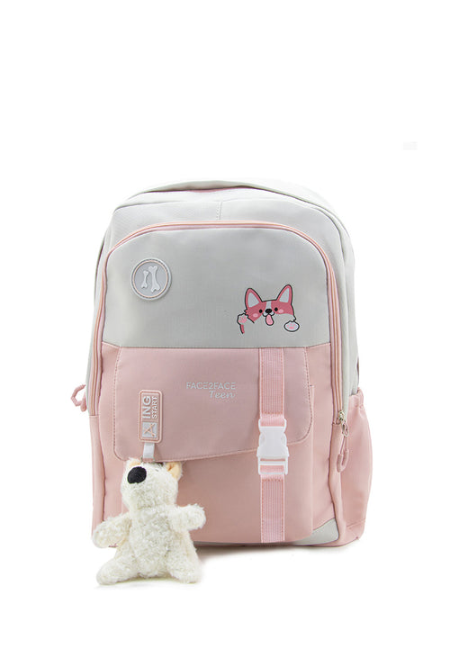 Morral Teen con Accesorio de Peluche