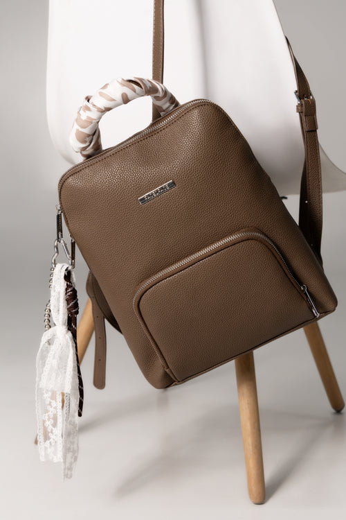 Morral Clasico Con Pañoleta Y Charm