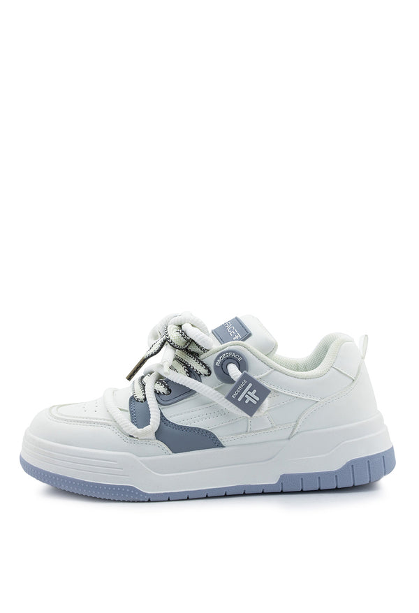 Tenis Con Doble Cordón Y Ojaletes En Rubber Marcados