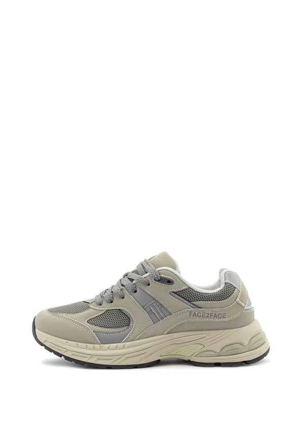 Tenis Retro Con Logotipo Tejido En Lateral