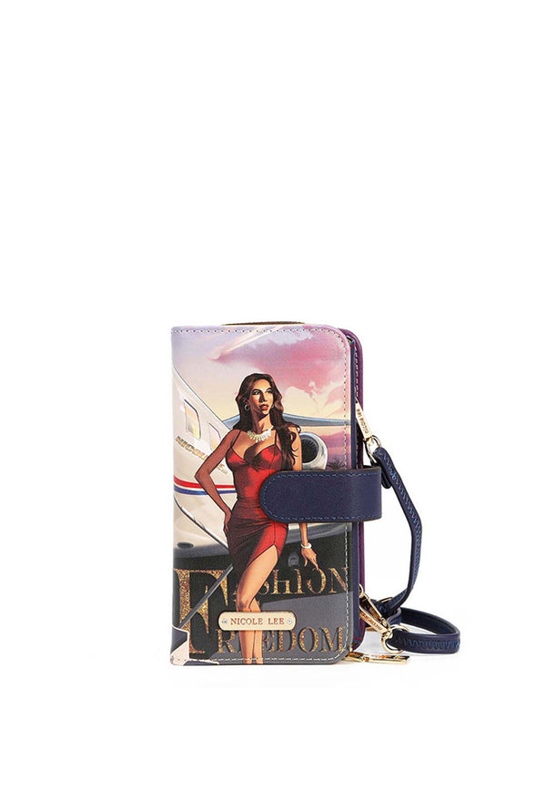 Billetera Porta celular Nicole Lee