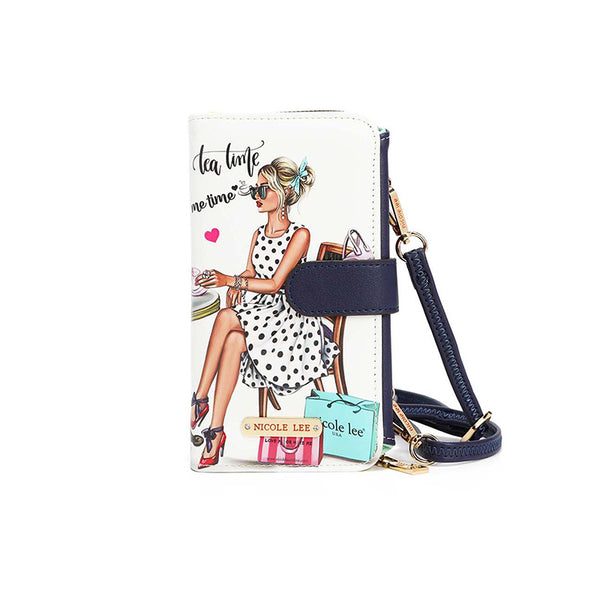 Billetera Porta Celular Nicol Lee
