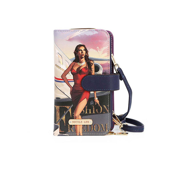 Billetera Porta celular Nicole Lee