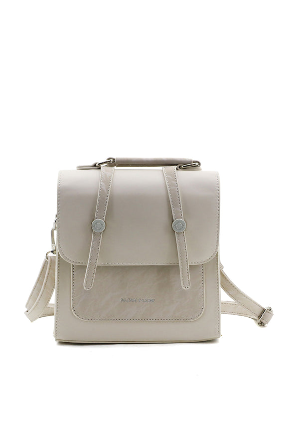 Morral Pequeño Tapa Con Correas