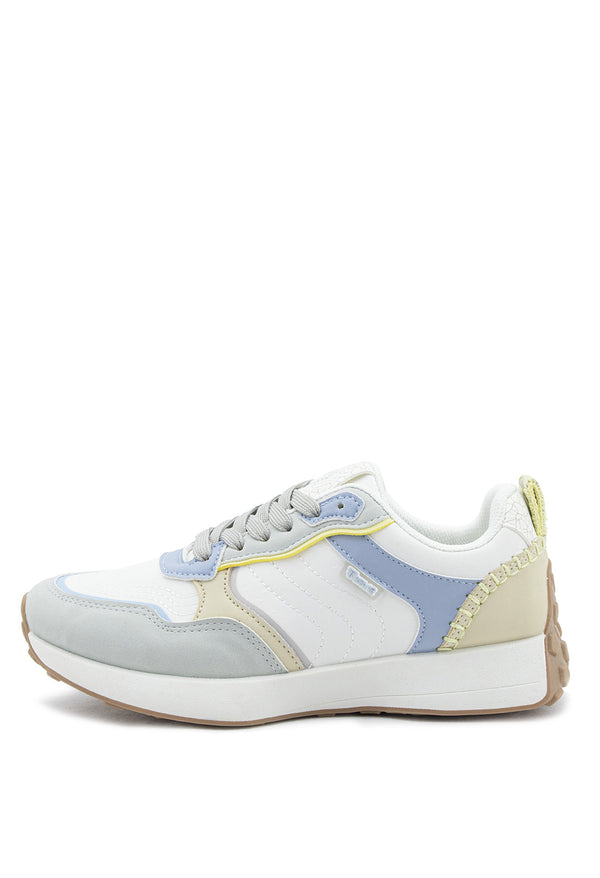 Tenis Casual Femenino Con Pop De Color