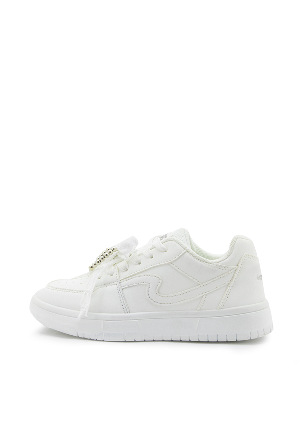 Tenis White Basic Con Charms