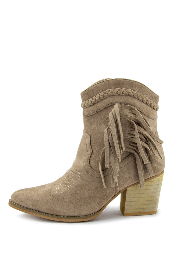 Botin Carnaza Fleco Lateral