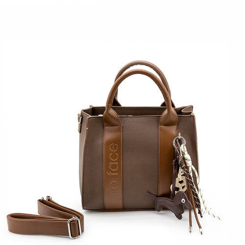 Tote Bag To Face Charm