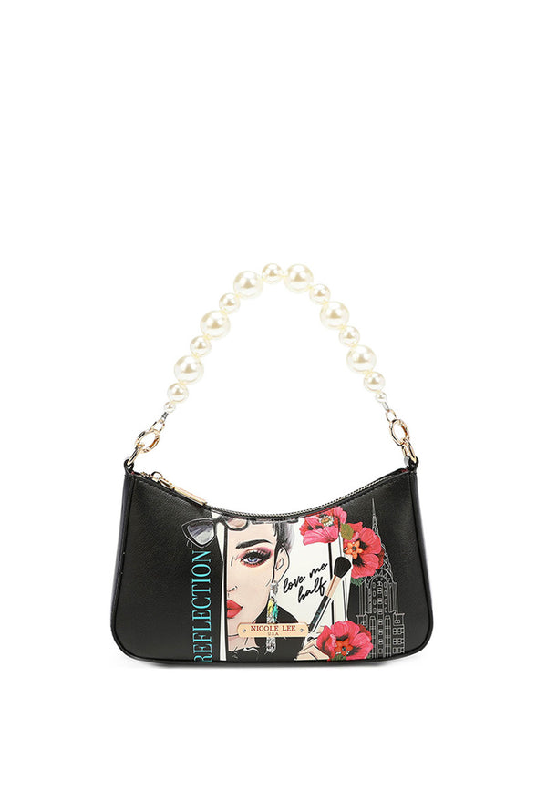 Bandolera Nicole Lee Accesorio Perlas