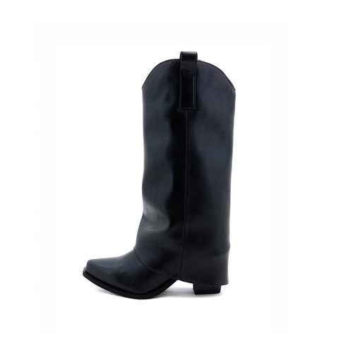 Botas Texanas Caña Alta  En PU