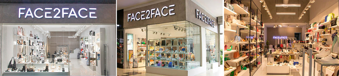Nuestras Tiendas – Face 2 Face | Zapatos y bolsos para mujer